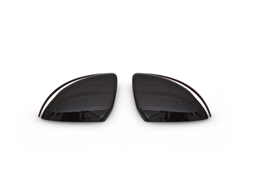 Karbon Aksesuarlar - Mercedes GLC Karbon Ayna Kapağı 2 Parça 2015 ve Sonrası