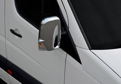 Krom Aksesuar » Omsa - OMSA Mercedes Sprinter W906 Krom Ayna Kapağı 2 Parça ABS 2006-2018 Arası