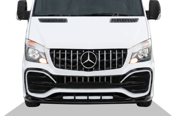 Mercedes Sprinter W906 Ön Tampon Geçme Art Model Siyah-Beyaz-Gri 2014-2018 Arası