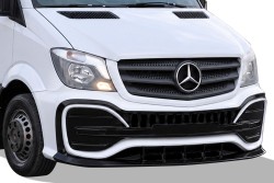 Body Kit » Fiber - Mercedes Sprinter W906 Ön Tampon Geçme Art Model Siyah-Beyaz-Gri 2014-2018 Arası