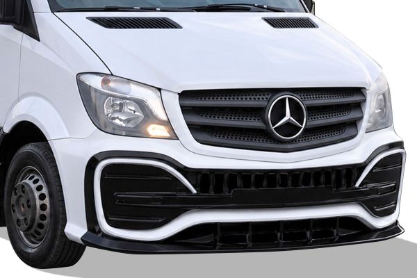 Mercedes Sprinter W906 Ön Tampon Geçme Art Model Siyah-Beyaz-Gri 2014-2018 Arası