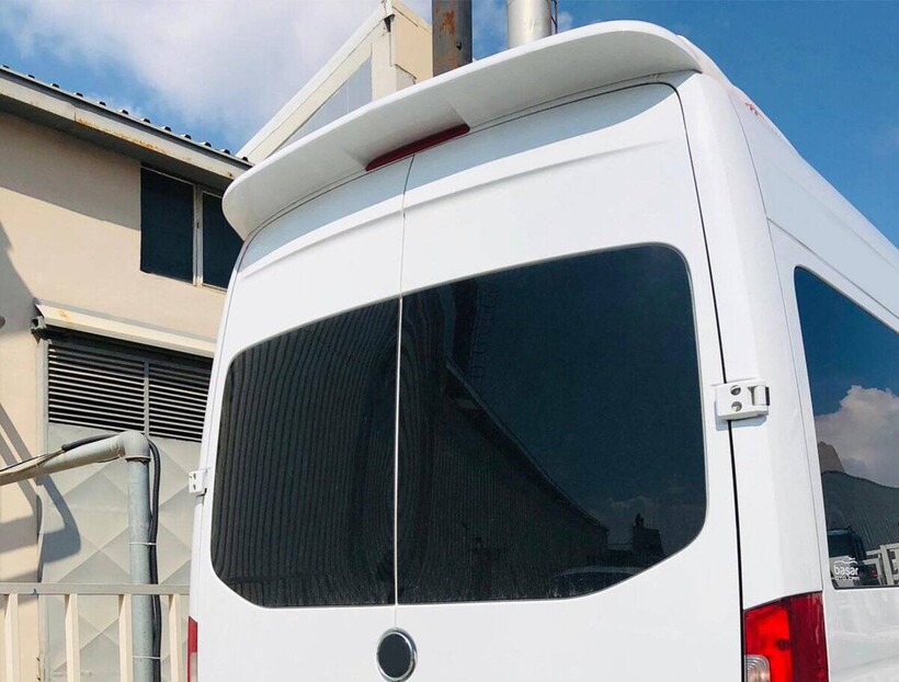 Body Kit » Fiber - Mercedes Sprinter W907 Geniş Spoiler 2018 ve Sonrası