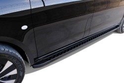 OMSA Mercedes Vito W447 Dot Line Yan Basamak Siyah Uzun Şase 2014 ve Sonrası - Thumbnail