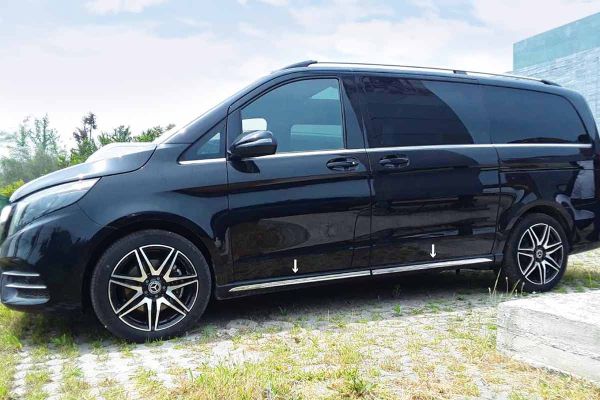 OMSA Mercedes Vito W447 Krom Marşpiyel Çıtası 4 Parça 2014 ve Sonrası