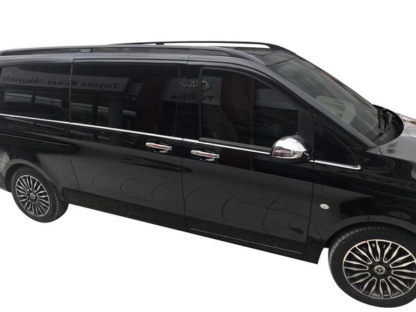 Mercedes Vito W447 Solid Tavan Çıtası Siyah Kısa Şase 2014 ve Sonrası