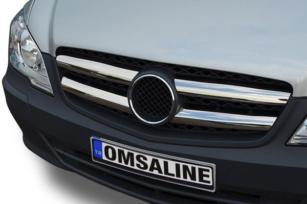 OMSA Mercedes Vito W639 Krom Ön Panjur 4 Parça 2010-2014 Arası