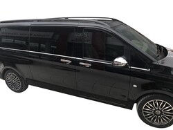 Tavan Çıtaları - Mercedes Vito W447 Solid Tavan Çıtası Siyah Orta Şase 2014 ve Sonrası