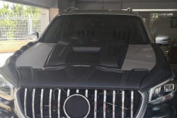 Kaput Rüzgarlıkları - Mercedes X-Class Ön Kaput Scoop Dragon Set Uyumlu 2017 ve Sonrası