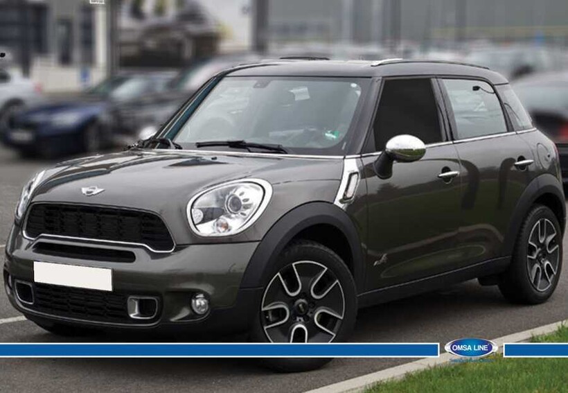 OMSA Mini Countryman R60 Krom Ayna Kapağı 2 Parça 2010 ve Sonrası - Thumbnail