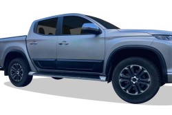 Dodik - Mitsubishi L200 Çamurluk Dodik Seti Dar Model 4 Parça Abs 2019-2024 Arası