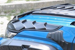 Mitsubishi L200 Dragon Ön Kaput Rüzgarlığı 3 Parça 2019-2023 Arası - Thumbnail