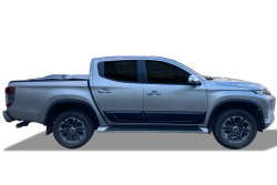 Dodik - Mitsubishi L200 Kapı Dodik Set Dar Model 4 Parça Abs 2019-2024 Arası