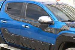 Mitsubishi L200 Kapı Dodik Set Yarasa 6 Parça 2019-2023 Arası - Thumbnail