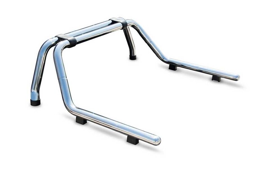 Roll Bar - Mitsubishi L200 Kobra Roll Bar Çap:76 Krom 2015-2019 Arası