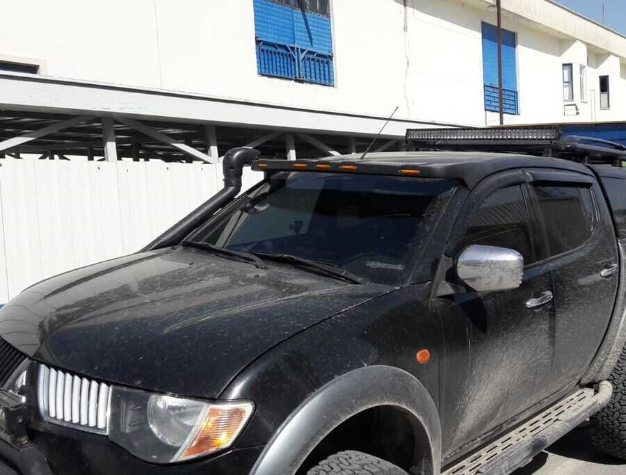 Mitsubishi L200 Ön Siperlik Ledli Mat Siyah 2005-2011 Arası