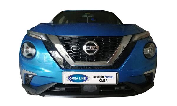 OMSA Nissan Juke 2 Krom Ön Sis Far Kaşı 2 Parça Taşlı 2020 ve Sonrası