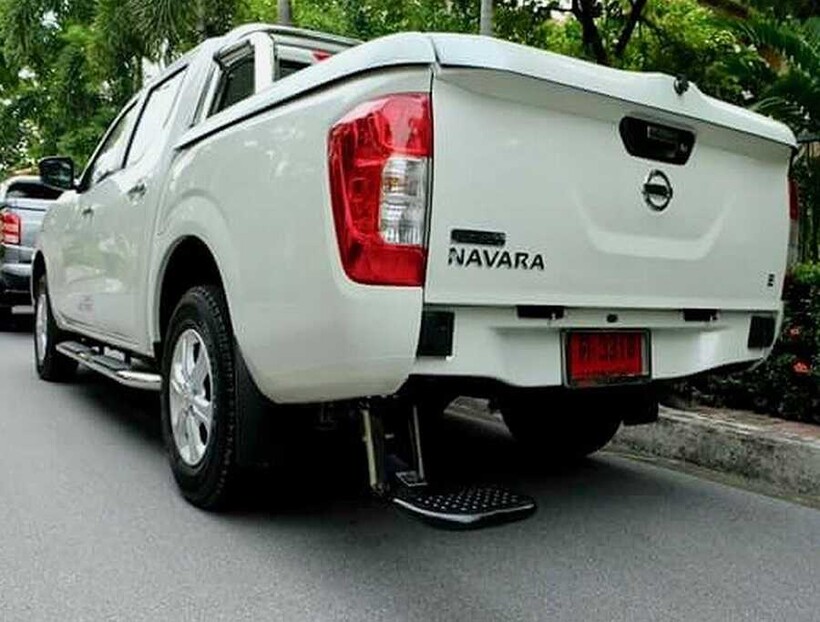 OMSA Nissan Navara Arka Kasa Basamağı 2016 ve Sonrası - Thumbnail