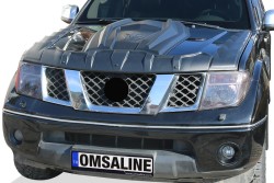 Nissan Navara Dragon Ön Kaput Rüzgarlığı 3 Parça 2006-2015 Arası - Thumbnail