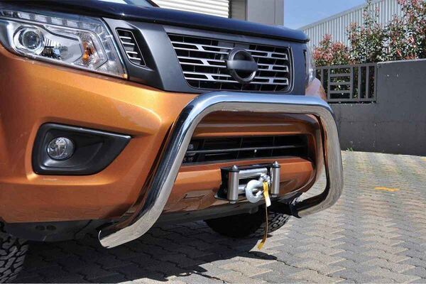 OMSA Nissan Navara Pars Ön Koruma Çap:76 Krom 2016 ve Sonrası