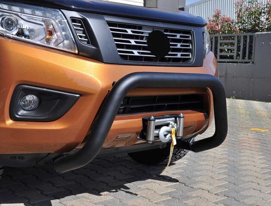 OMSA Nissan Navara Pars Ön Koruma Çap:76 Siyah 2016 ve Sonrası