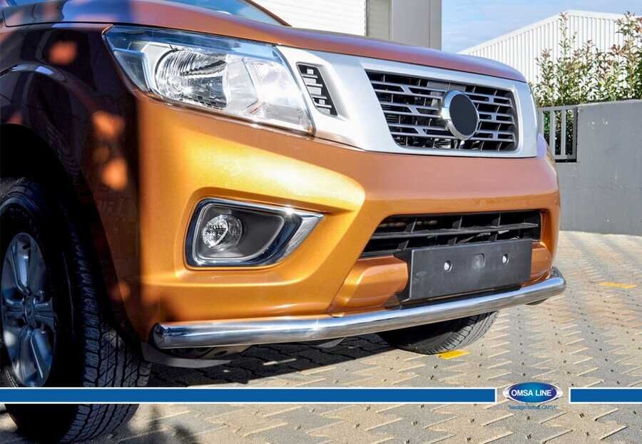 OMSA Nissan Navara Texas Ön Alt Koruma Çap:76 Krom 2016 ve Sonrası