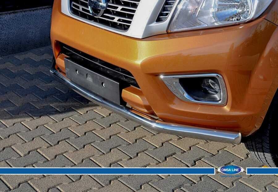 OMSA Nissan Navara Texas Ön Alt Koruma Çap:76 Krom 2016 ve Sonrası