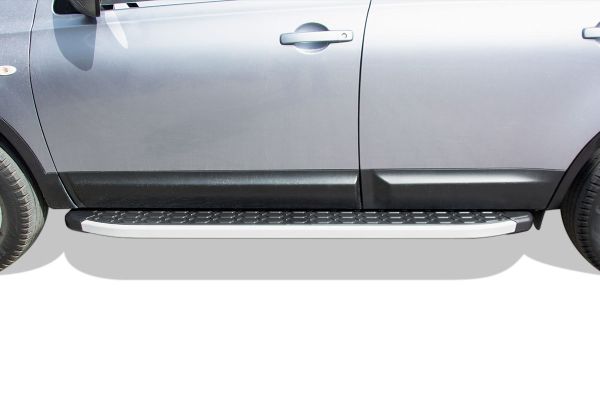 OMSA Nissan Qashqai 2 Blackline Yan Basamak Alüminyum 2010-2014 Arası