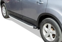 OMSA Nissan Qashqai 2 Blackline Yan Basamak Alüminyum 2010-2014 Arası - Thumbnail