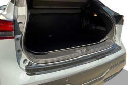 Body Kit » Plastik - Nissan Qashqai Arka Tampon Eşiği Parlak Plastik 2021 ve Sonrası