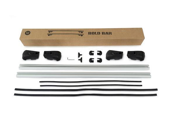 Nissan Qashqai Bold Bar V2 Ara Atkı Gri 2 Parça 127cm 2021 ve Sonrası