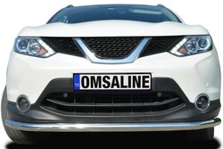 Ön Korumalar - OMSA Nissan Qashqai Texas Ön Alt Koruma Çap:60 Krom 2014-2018 Arası