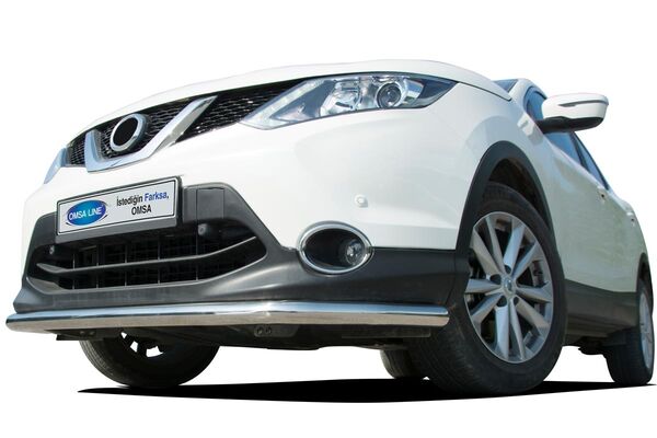 OMSA Nissan Qashqai Texas Ön Alt Koruma Çap:60 Krom 2014-2018 Arası