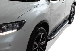 Yan Basamak - OMSA Nissan X-Trail Blackline Yan Basamak Krom 2014-2022 Arası