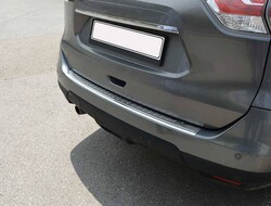 OMSA Nissan X-Trail Krom Arka Tampon Eşiği Taşlı 2014-2021 Arası - Thumbnail