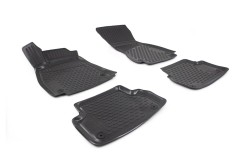 3D Paspas - Novline Audi A4 Sedan 3D Paspas Siyah 2016 ve Sonrası
