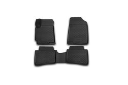 3D Paspas - Novline Hyundai Accent Blue Solaris 3D Paspas Siyah 2010-2017 Arası
