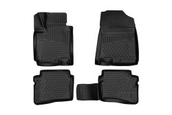 3D Paspas - Novline Hyundai i20 3D Paspas Siyah 2014-2020 Arası