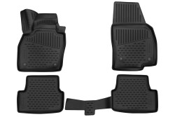 3D Paspas - Novline Seat Ibiza 3D Paspas Siyah 2009-2020 Arası