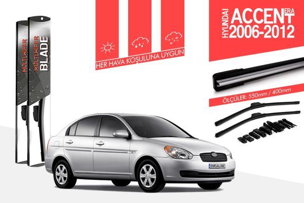 OMAC Hyundai Accent Era Muz Silecek 55-40cm 2006-2012 Arası