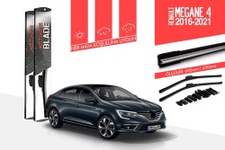 Silecek - OMAC Renault Megane 4 Muz Silecek 60-45cm 2016-2020 Arası