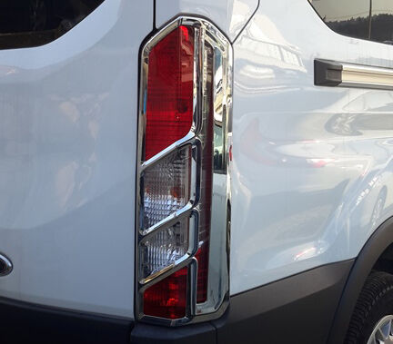 Omkar Ford Transit Krom Stop Çerçevesi 2 Parça ABS 2014 ve Sonrası
