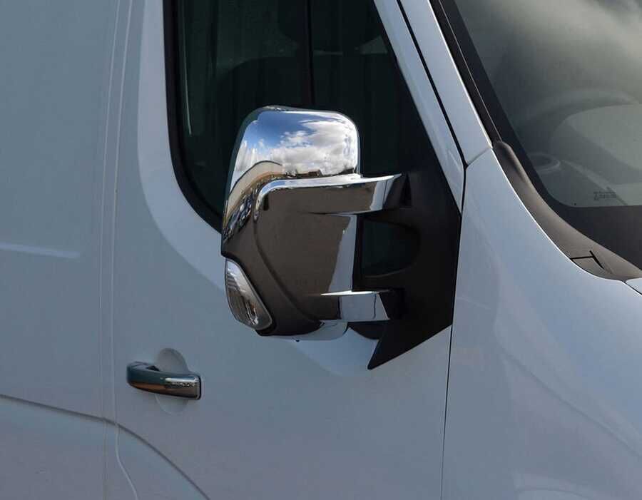 Omkar Renault Master Krom Ayna Kapağı 2 Parça Abs 2010 ve Sonrası