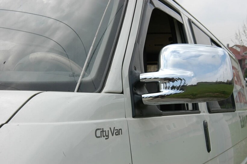 Omkar VW T4 Transporter Krom Ayna Kapağı 2 Parça ABS 1995-2003 Arası - Thumbnail