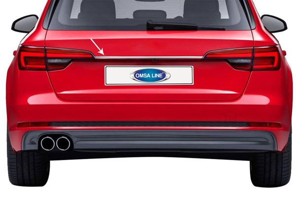 OMSA Audi A4 B9 Krom Bagaj Çıtası 2016 ve Sonrası