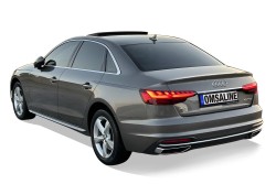 Krom Aksesuar » Omsa - OMSA Audi A4 B9 Sedan Krom Bagaj Çıtası 2016 ve Sonrası