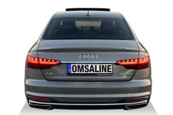 OMSA Audi A4 B9 Sedan Krom Bagaj Çıtası 2016 ve Sonrası - Thumbnail