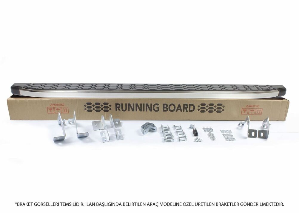 OMSA Bmw X3 Blackline Yan Basamak Krom 2010-2024 Arası