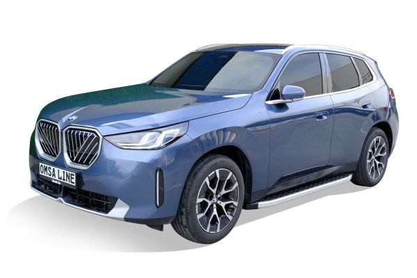 OMSA BMW X3 G48 Blackline Yan Basamak Alüminyum 2025 ve Sonrası