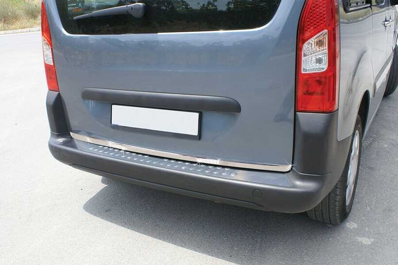 Krom Aksesuar » Omsa - OMSA Citroen Berlingo 3 Krom Bagaj Alt Çıta 2019 ve Sonrası