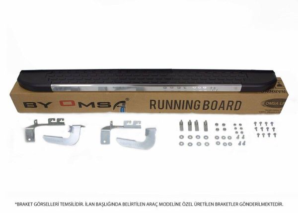 OMSA Citroen C3 AirCross Nevada Yan Basamak Krom 2017-2024 Arası